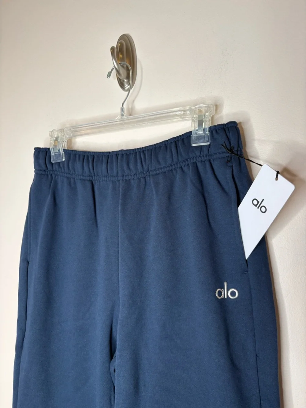 Alo Accolade Fleece Jogger Sweatpant Navy Medium